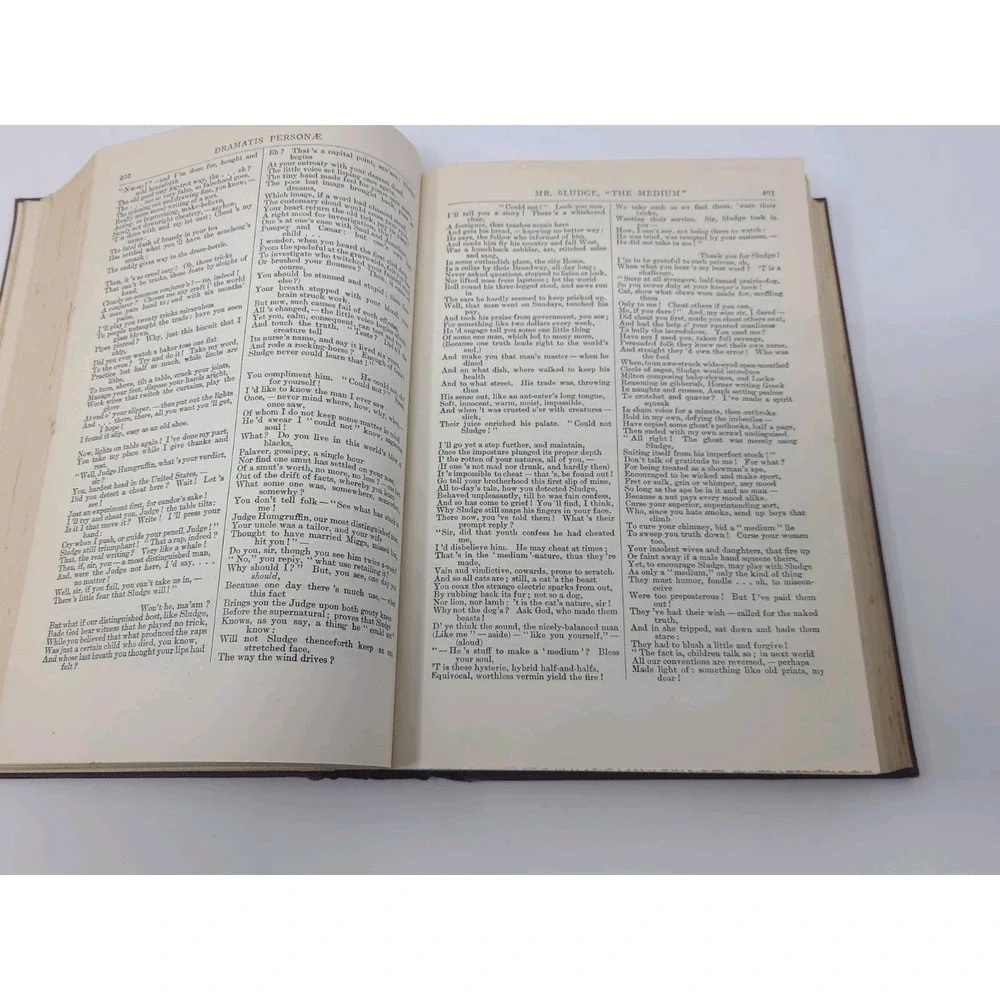 1895 - Browning's Complete Poetical Works - Cambridge Edition - Robert Browning